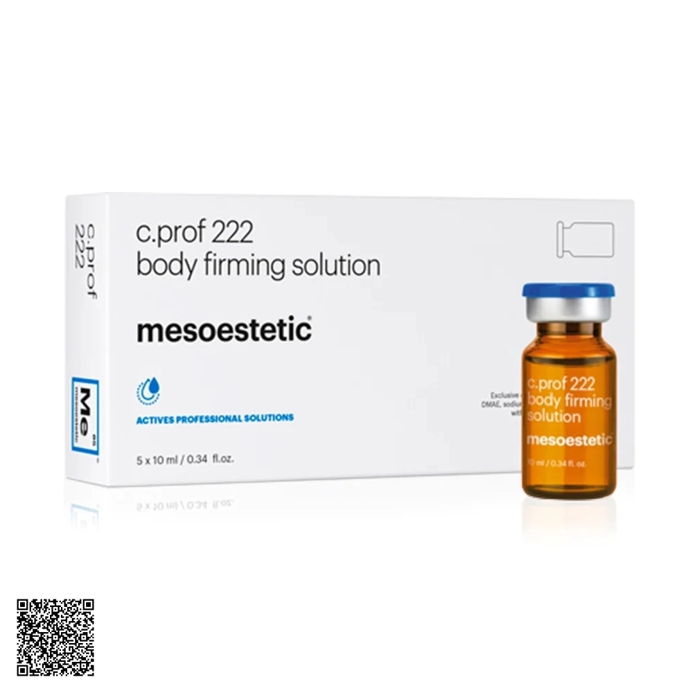 Dung Dịch Làm Săn Chắc Cơ Thể Mesoestetic C.Prof 222 Body Firming Solution Từ Tây Ban Nha (5 Lọ x 10ml)