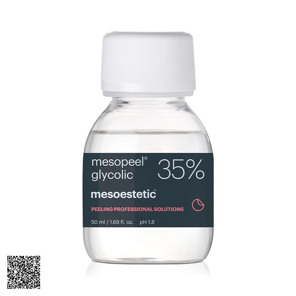 Peel Hỗ Trợ Ngừa Lão Hóa Mesoestetic Peeling Professional Solutions Mesopeel Glycolic 35% Từ Tây Ban Nha 50ml