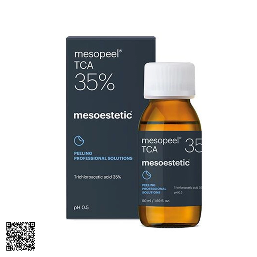 Peel Hỗ Trợ Ngừa Lão Hóa, Da Tăng Sắc Tố Mesoestetic Mesopeel TCA 35% Từ Tây Ban Nha 50ml