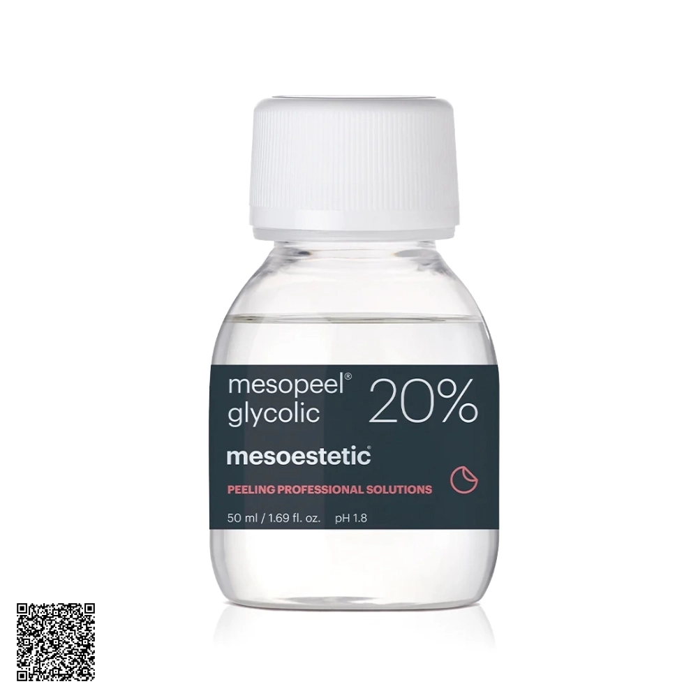 Peel Hỗ Trợ Ngừa Lão Hóa Da Giai Đoạn 1 Mesoestetic Peeling Professional Solutions Mesopeel Glycolic 20% Từ Tây Ban Nha 50ml
