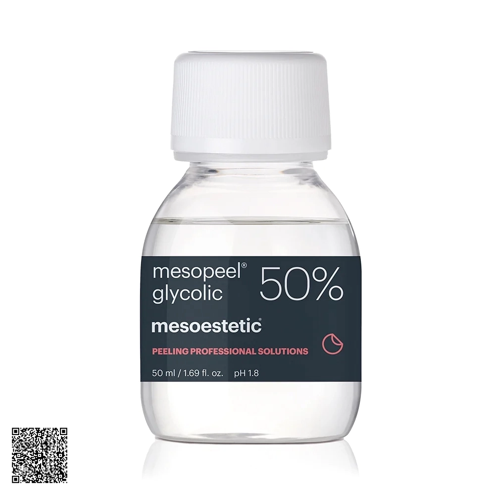 Peel Hỗ Trợ Ngừa Lão Hóa Da Giai Đoạn 3 Mesoestetic Peeling Professional Solutions Mesopeel Glycolic 50% Từ Tây Ban Nha 50ml