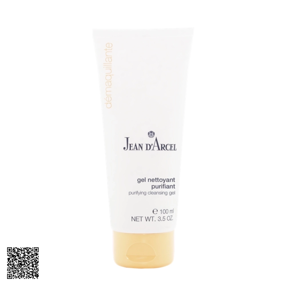 Gel Rửa Mặt Cho Da Mụn Jean DArcel Demaquillante Purifying Clearing Gel 100ml