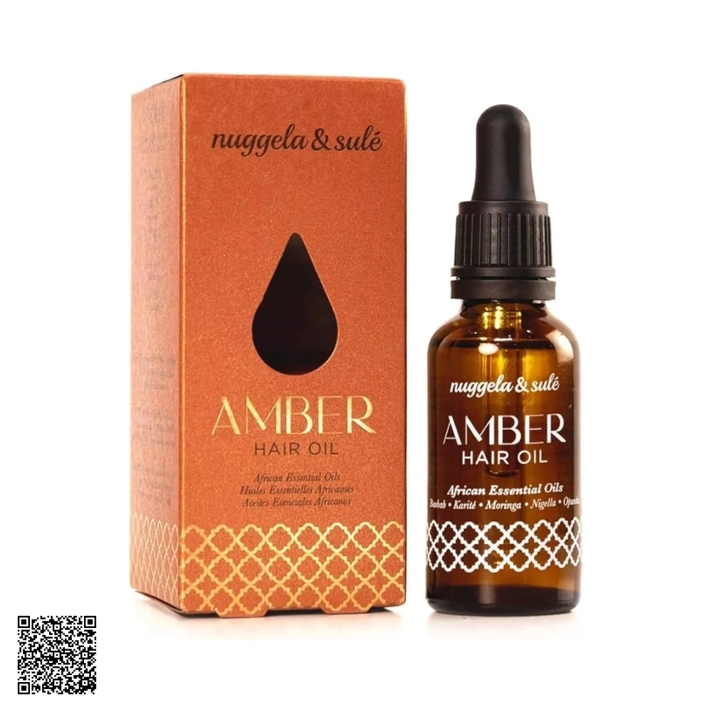 Tinh Chất Dưỡng, Phục Hồi Tóc Hư Tổn Nuggela & Sule Amber Hair Oil Từ Tây Ban Nha