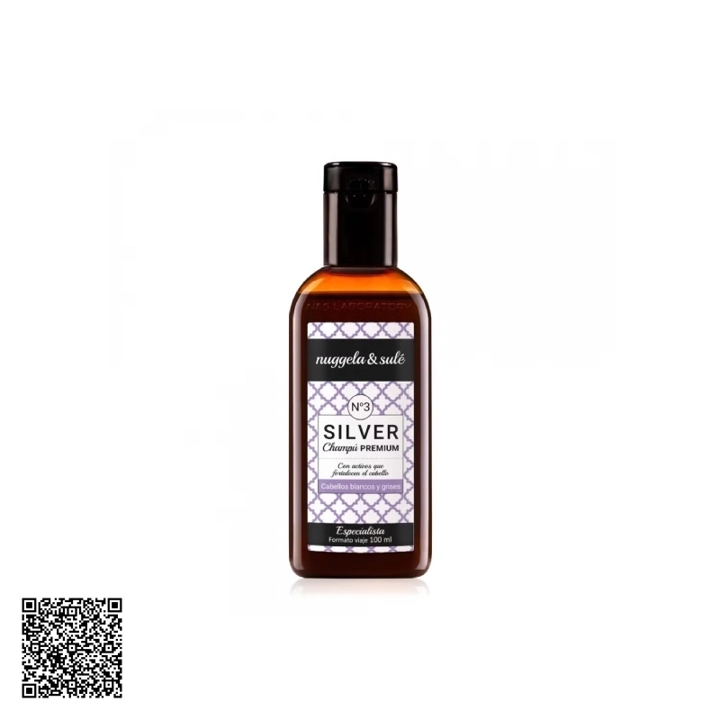 Dầu Gội Nuggela & Sule Nº3 Silver Premium Shampoo Dành Cho Tóc Vàng, Vàng Bạch Kim, Trắng Hoặc Xám 100ml