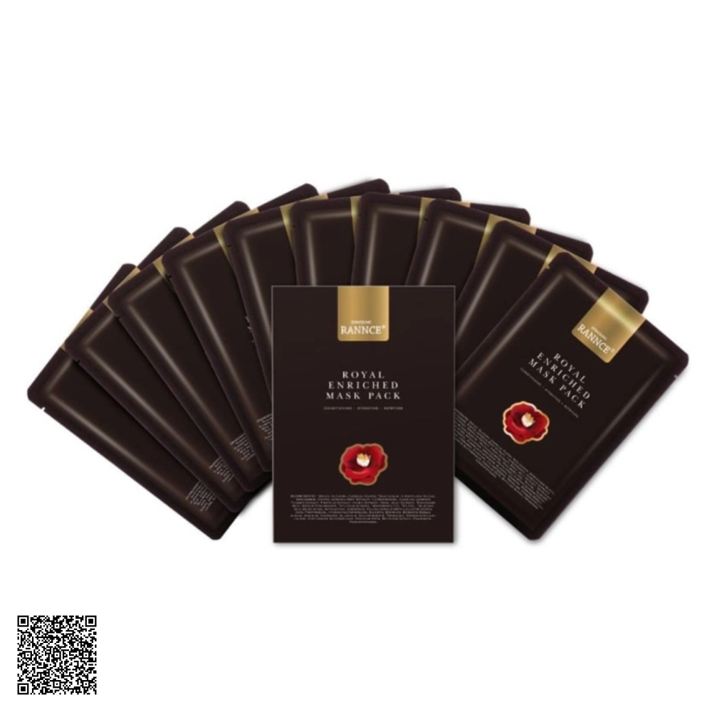 Mặt Nạ Cải Thiện Nếp Nhăn DongSung Rannce Royal Enriched Mask Pack Từ Hàn Quốc Hộp 10 Miếng