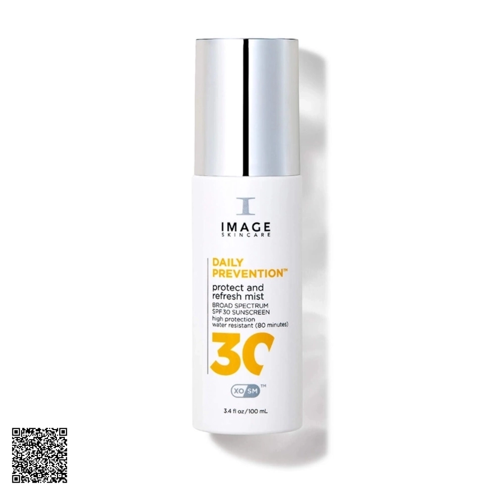 Xịt Chống Nắng Image Skincare Daily Prevention Protect And Refresh Mist SPF30 Từ Mỹ 100ml