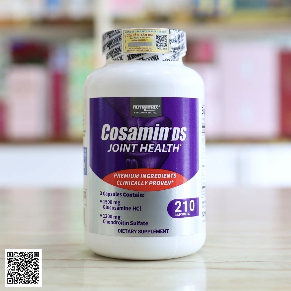 Viên Uống Bồi Bổ Sụn Khớp Cosamin DS For Joint Health Từ Mỹ 210 Viên