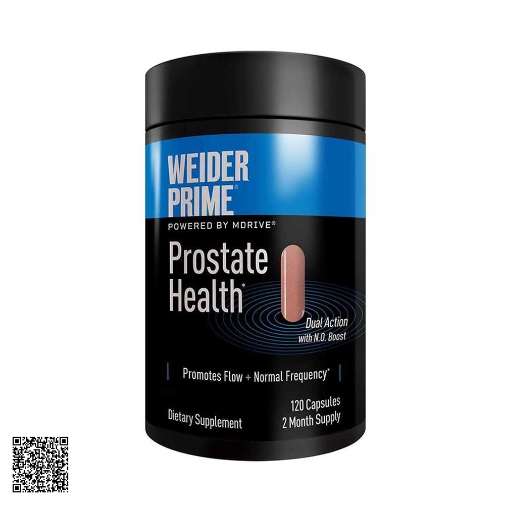 Viên Uống Hỗ Trợ Tuyến Tiền Liệt Nam Giới Weider Prime Prostate Health Từ Mỹ 120 Viên