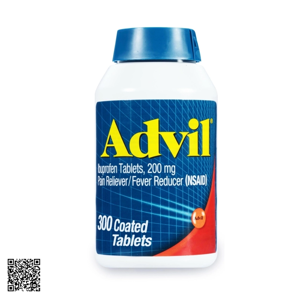 Viên Giảm Đau Advil PM 200mg Từ Mỹ 200 Viên