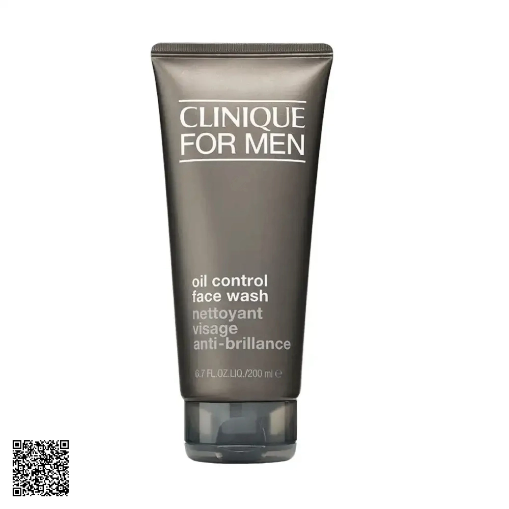 Sữa Rửa Mặt Dưỡng Ẩm Cho Nam Clinique For Men Oil-Control Face Wash Từ Mỹ 200ml