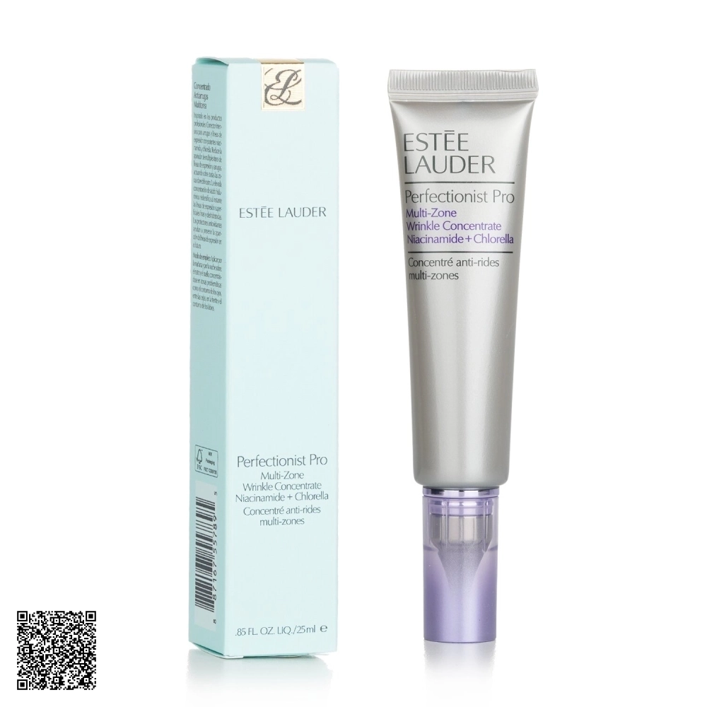 Tinh chất Trẻ Hóa Da Estee Lauder Perfectionist Pro Multi-Zone Wrinkle Concentrate with Niacinamide + Chlorella Từ Mỹ 25ml