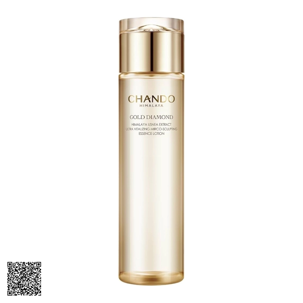 Sữa dưỡng da Chando Himalaya Gold Diamond Ultra Vitalizing Micro-sculpting Essence Lotion 200ml
