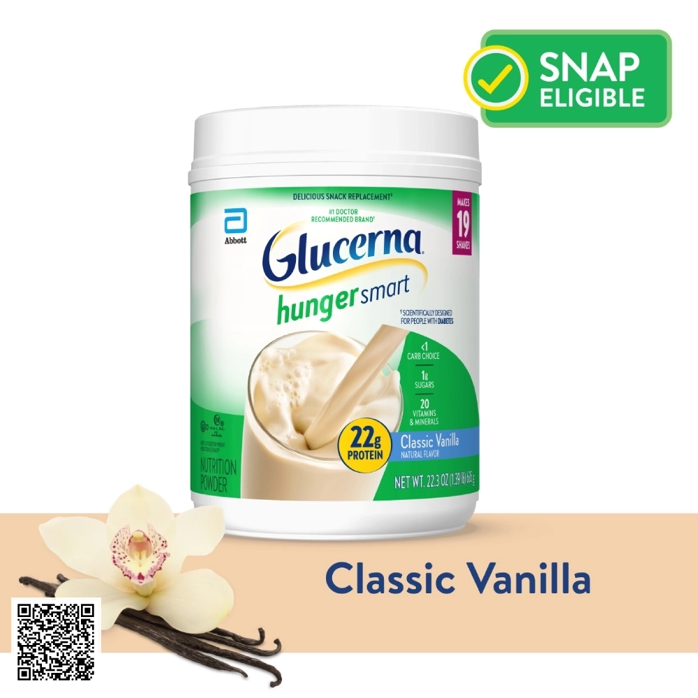 Sữa Bột Dành Cho Người Tiểu Đường Glucerna Hunger Smart Vị Vani 635g