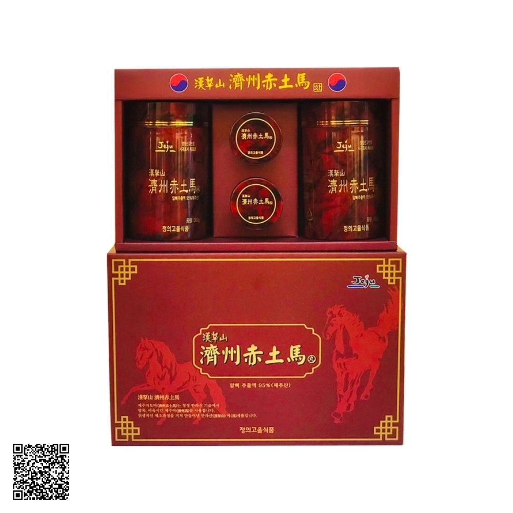 Viên Uống Cao Xương Ngựa JeJu Hỗ Trợ Xương Khớp Từ Hàn Quốc 4 Lọ