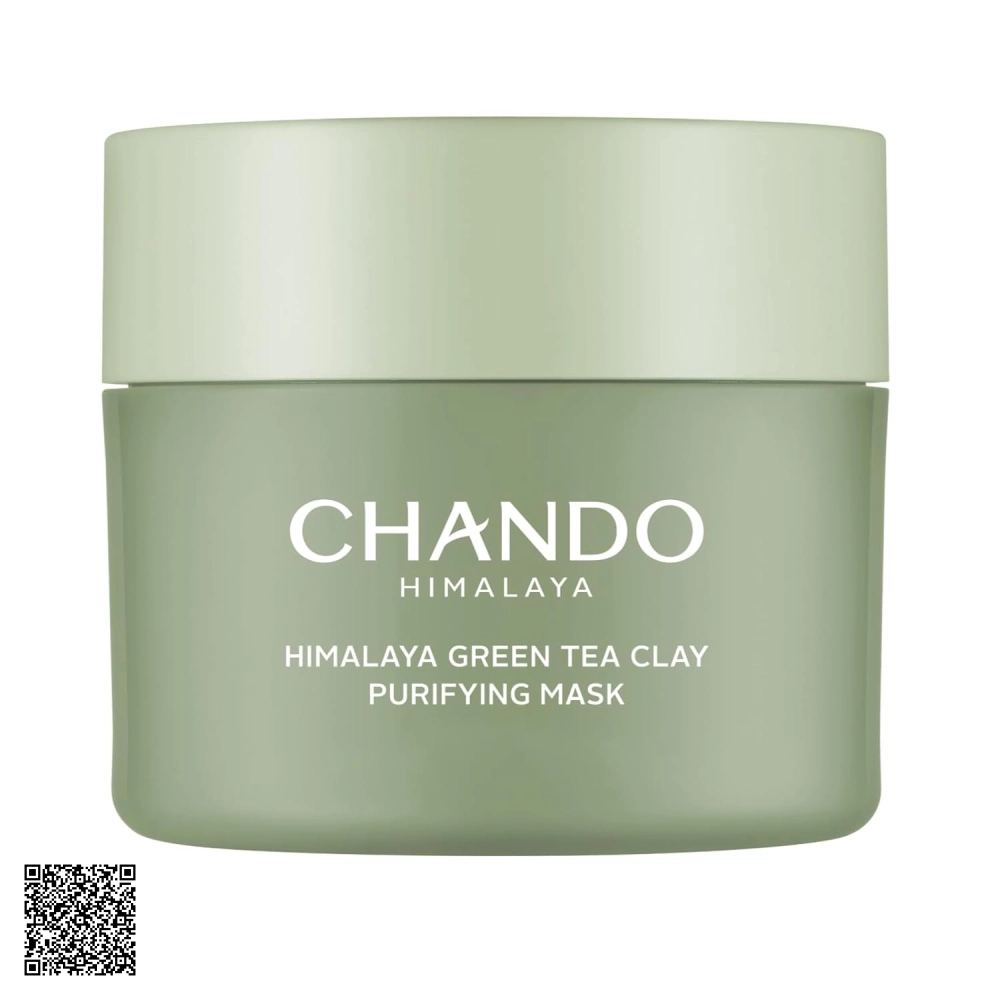 Mặt nạ đất sét làm sạch lỗ chân lông Chando Himalaya Green Tea Clay Purifying Mask 100g