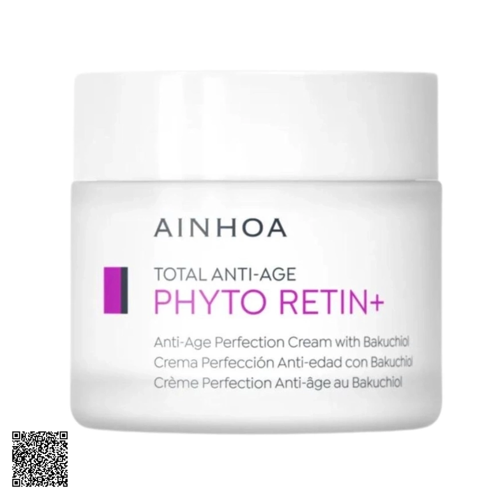 Kem Hỗ Trợ Ngừa Lão Hóa Ainhoa Phyto-Retin Anti-Age Perfection Cream With Bakuchiol 50ml
