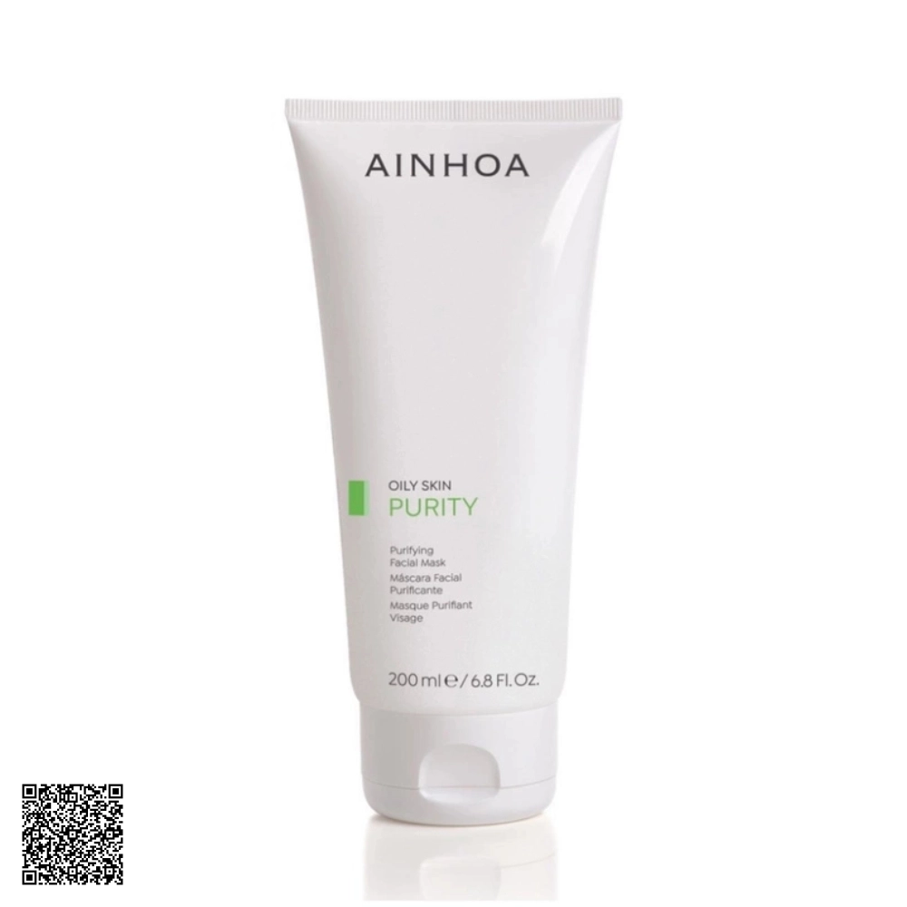 Mặt Nạ Kiểm Soát Dầu Và Làm Dịu Ainhoa Purity Purifying Facial Mask Từ Tây Ban Nha 200ml