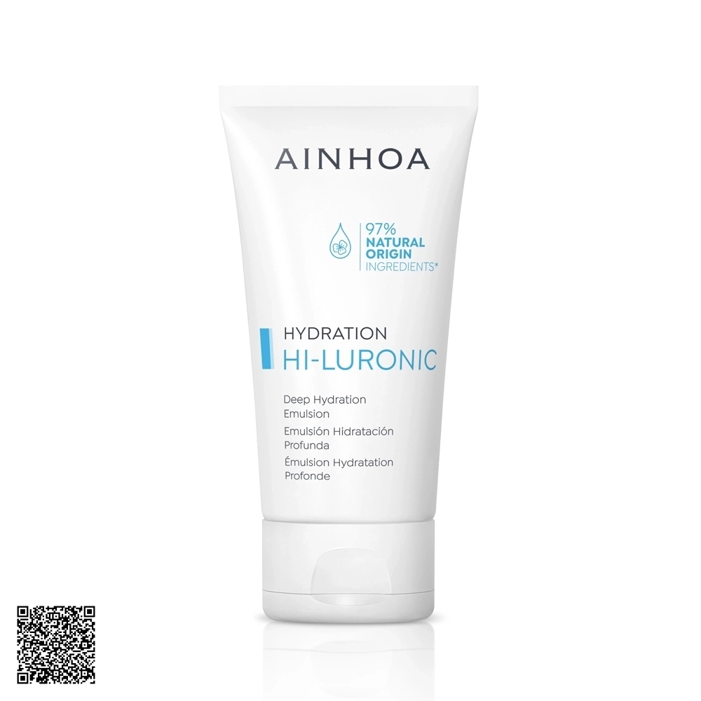 Mặt Nạ Dưỡng Ẩm, Hỗ Trợ Ngừa Lão Hóa Ainhoa Hi-Luronic Deep Hydration Facial Mask Từ Tây Ban Nha 200ml