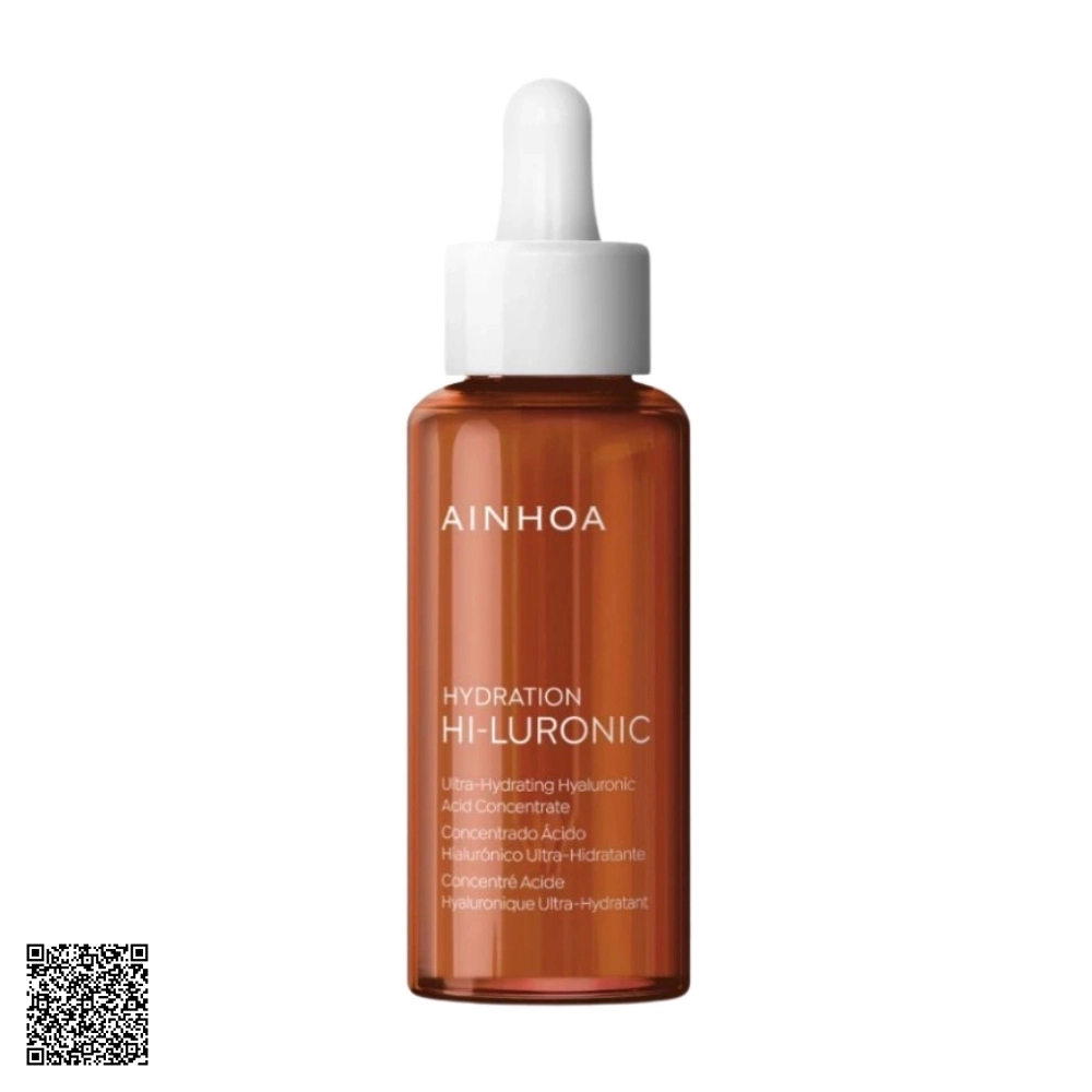 Serum Siêu Cấp Ẩm Ainhoa Hi-Luronic Utra-Hydrating Hyaluronic Concentrate Từ Tây Ban Nha 50ml