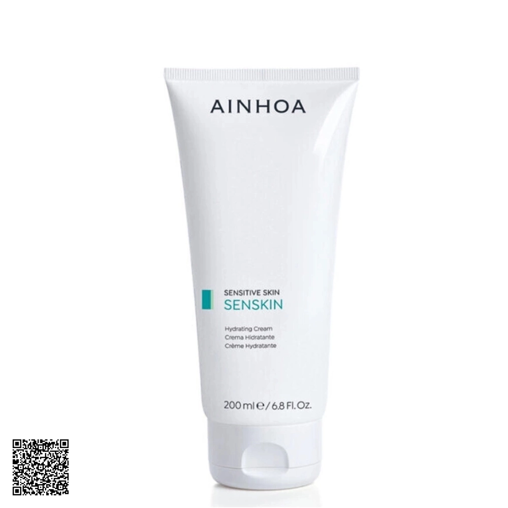 Kem Cấp Ẩm Và Giảm Viêm Da Ainhoa Senskin Hydrating Cream Từ Tây Ban Nha 200ml