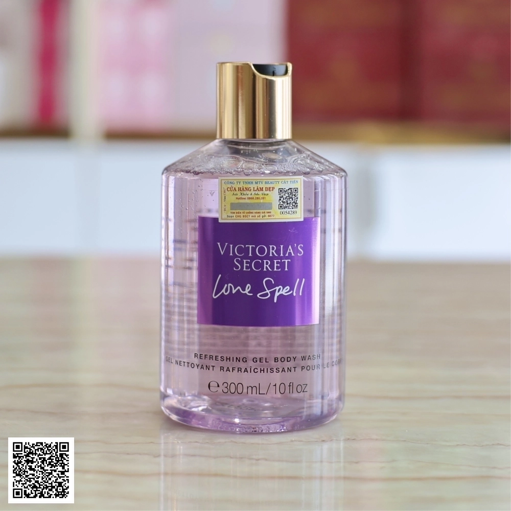 Sữa Tắm Victorias Secret Love Spell Refreshing Gel Body Wash 300ml