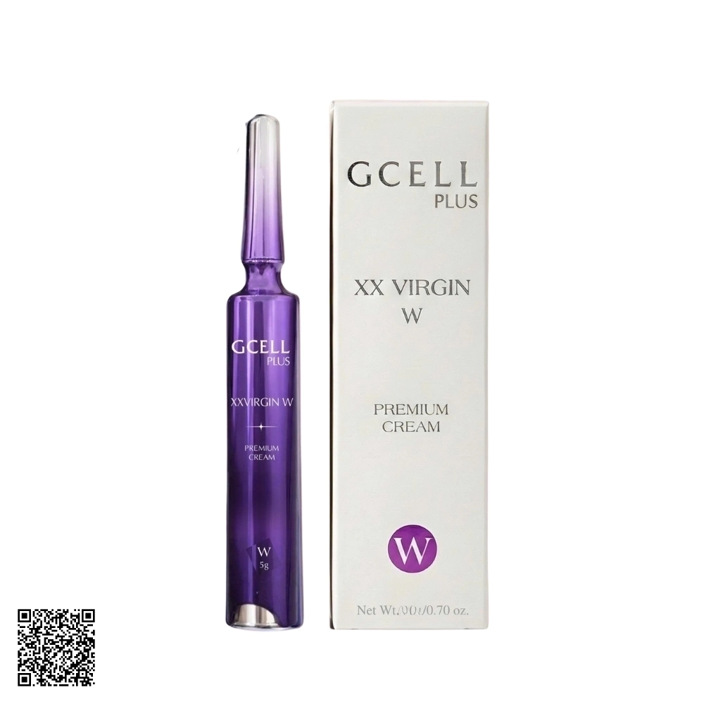 GCell Plus XX Virgin Premium Cream W Kem Làm Hồng Vùng Kín Bikini W5 5g