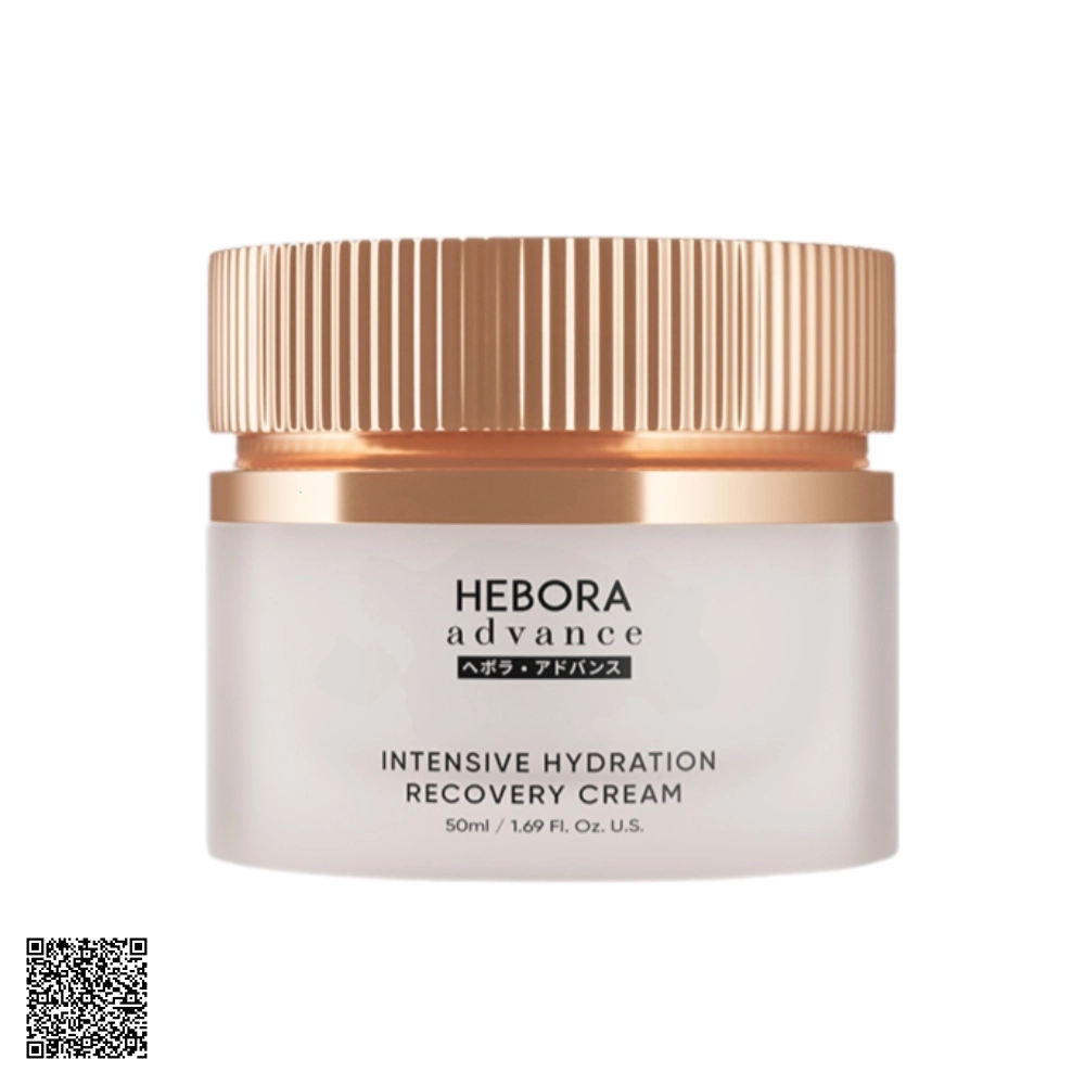 Kem Dưỡng Phục Hồi, Dưỡng Ẩm Và Bảo Vệ Da Hebora Advace Intensive Hydration Recovery Cream Từ Nhật Bản 50ml