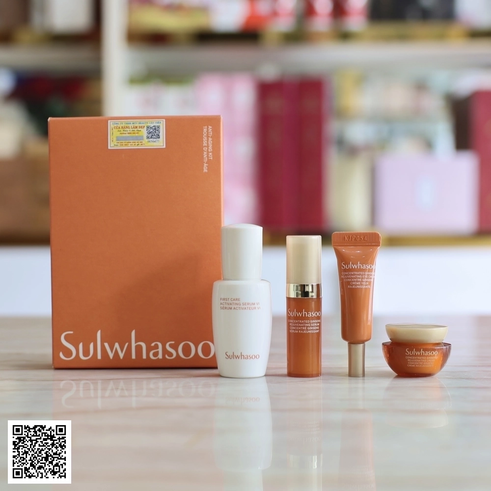 Bộ Mẫu Thử Sulwhasoo Anti Aging Kit 4 Món