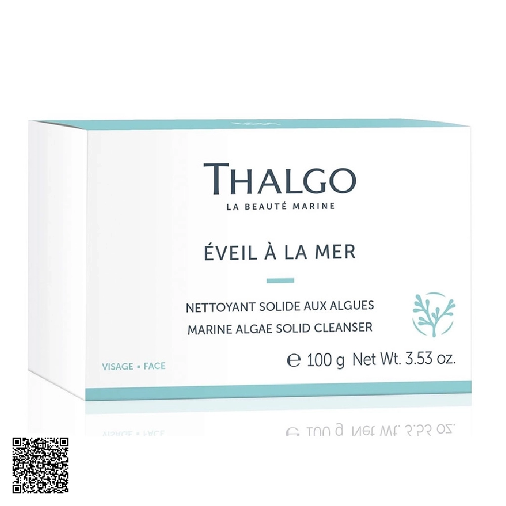 Xà Phòng Rửa Mặt Chiết Xuất Tảo Biển Thalgo Marine Algae Solid Cleanser Từ Pháp 100g