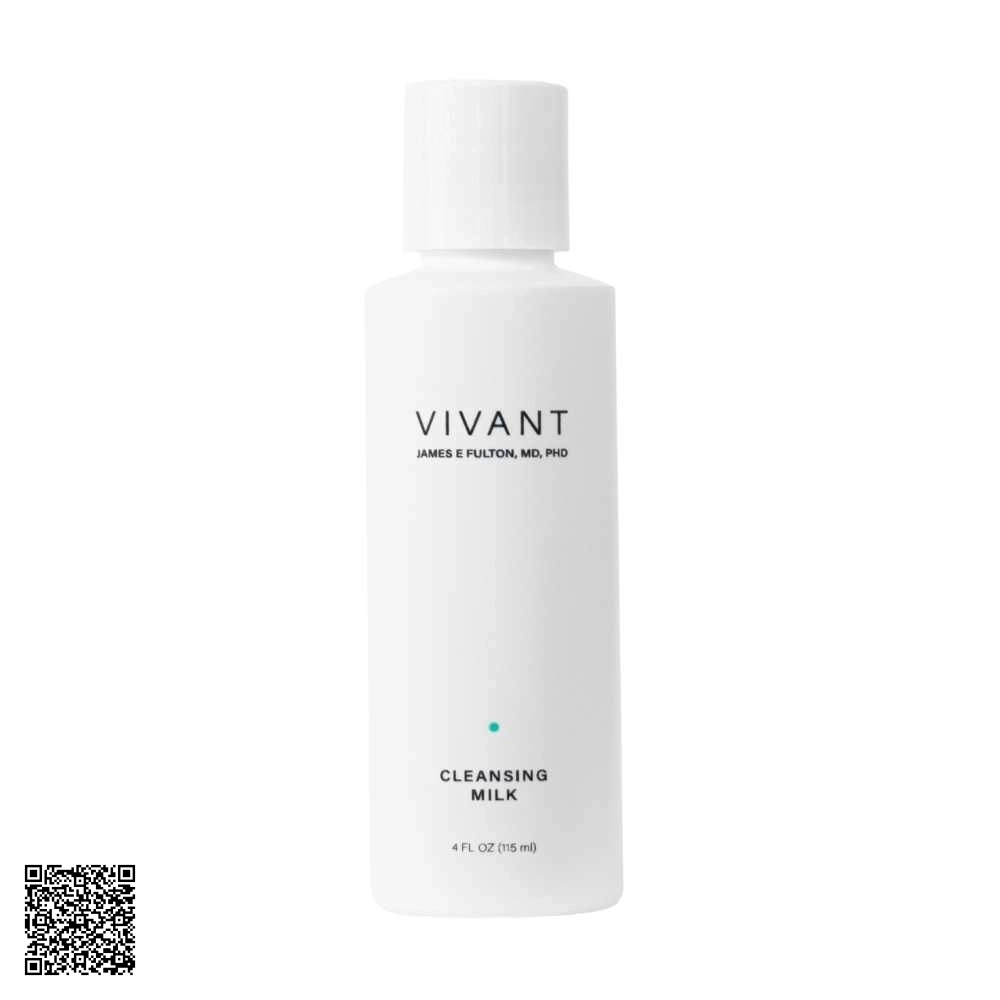 Sữa Rửa Mặt Làm Sạch Nhẹ Dịu Cho Da Nhạy Cảm Vivant Skincare Cleansing Milk 115ml