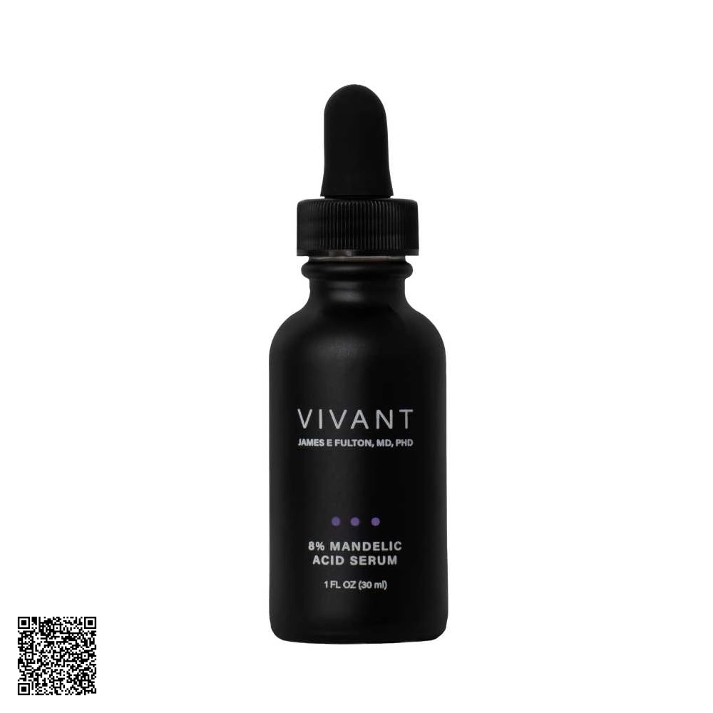 Tinh chất sáng da đều màu 3-in-1 Vivant Skincare 8% Mandelic Acid Serum 30ml