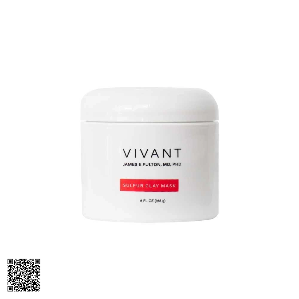 Mặt Nạ Đất Sét Thải Độc Vivant Skincare Sulfur Clay Mask 113ml