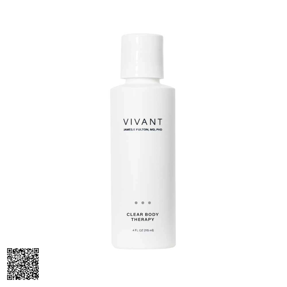 Gel Điều Giảm Mụn, Tẩy Da Chết Cơ Thể Vivant Skincar Clear Body Therapy 115ml