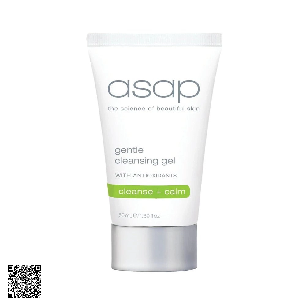Sữa Rửa Mặt Làm Dịu Da Asap Gentle Cleansing Gel 50ml