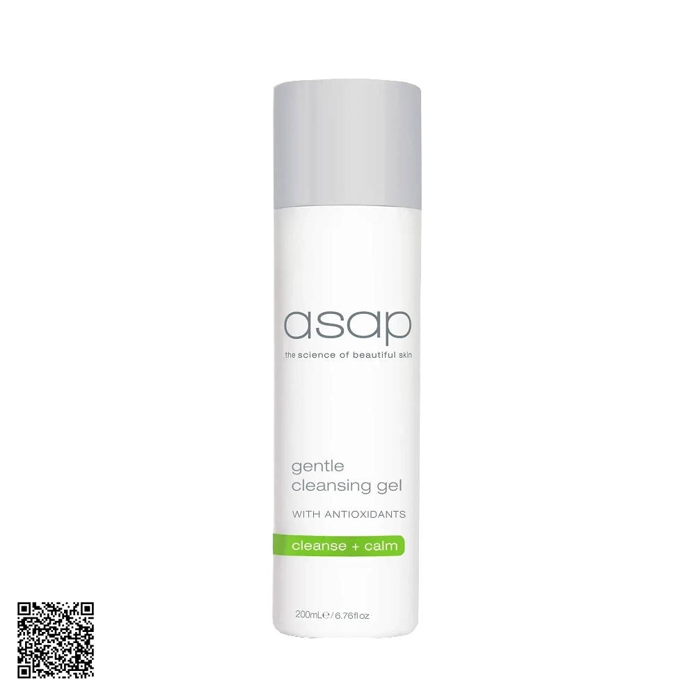 Sữa Rửa Mặt Làm Dịu Da Asap Gentle Cleansing Gel 200ml