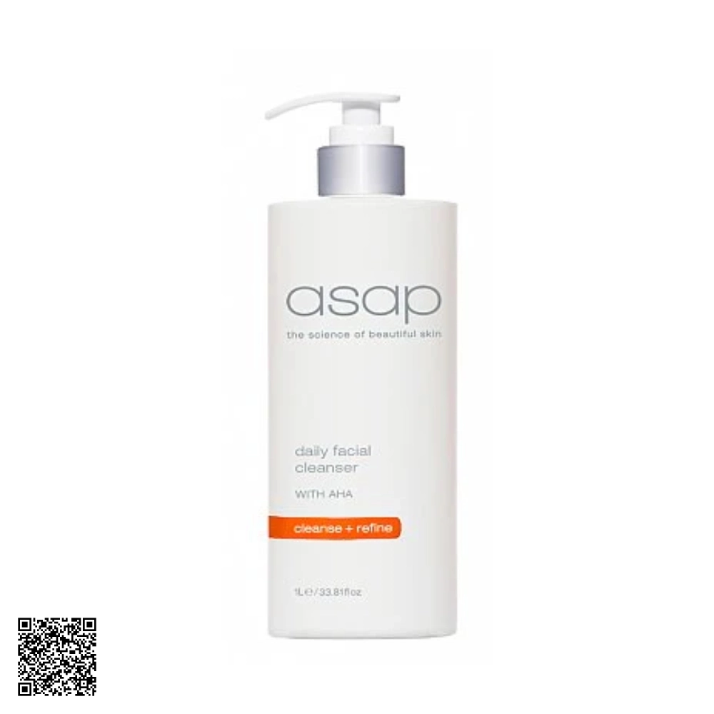 Sữa Rửa Mặt Sạch Sâu Asap Daily Facial Cleanser 1000ml