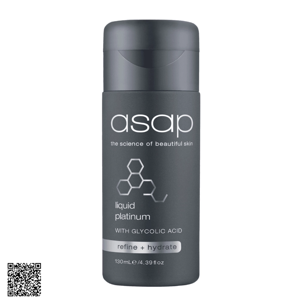 Nước Thần Bạch Kim Đẩy Lùi Lão Hoá Asap Liquid Platinum 130ml