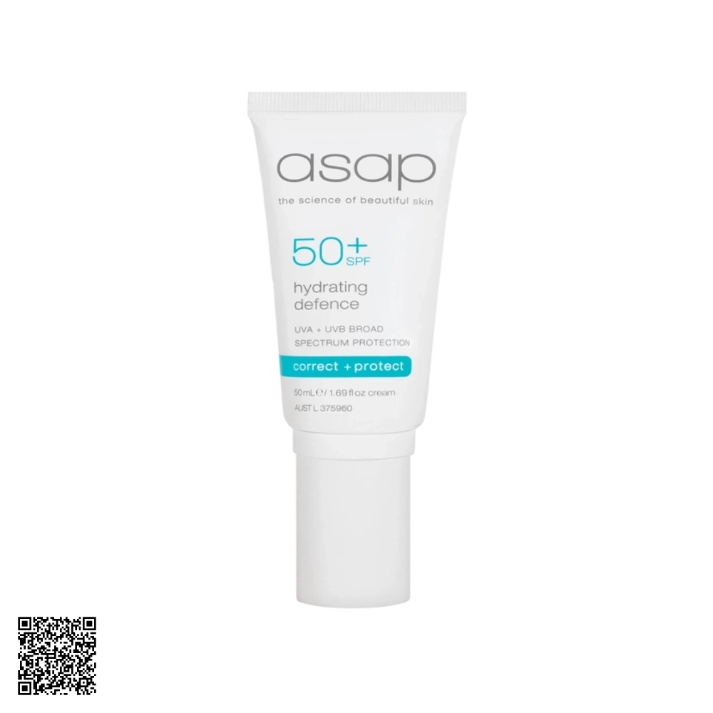 Kem Lót 3 Trong 1 Asap SPF50+ Hydrating Defence 50ml