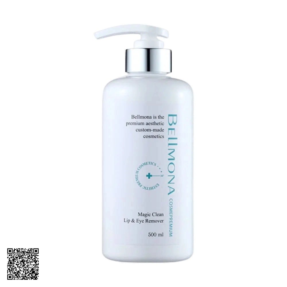Nước Tẩy Trang Bellmona Magic Clean Lip & Eye Remover 500ml