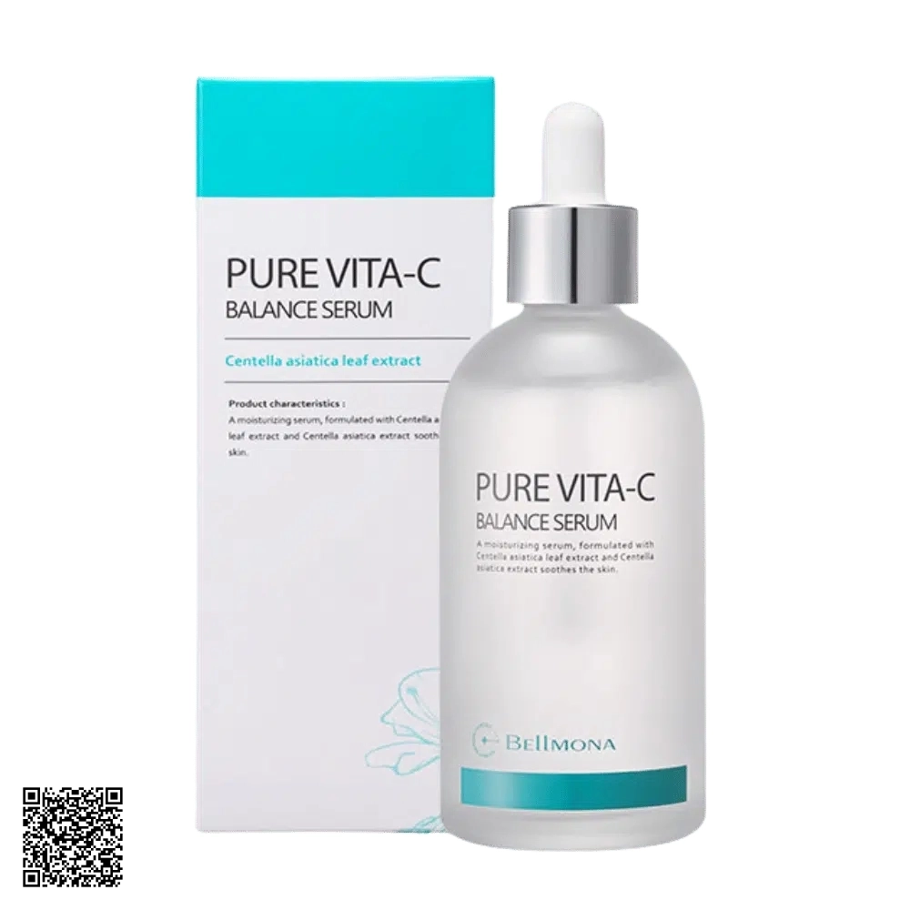 Serum Làm Dịu Và Phục Hồi Da Bellmona Pure Vita-C Balance Serum 100ml