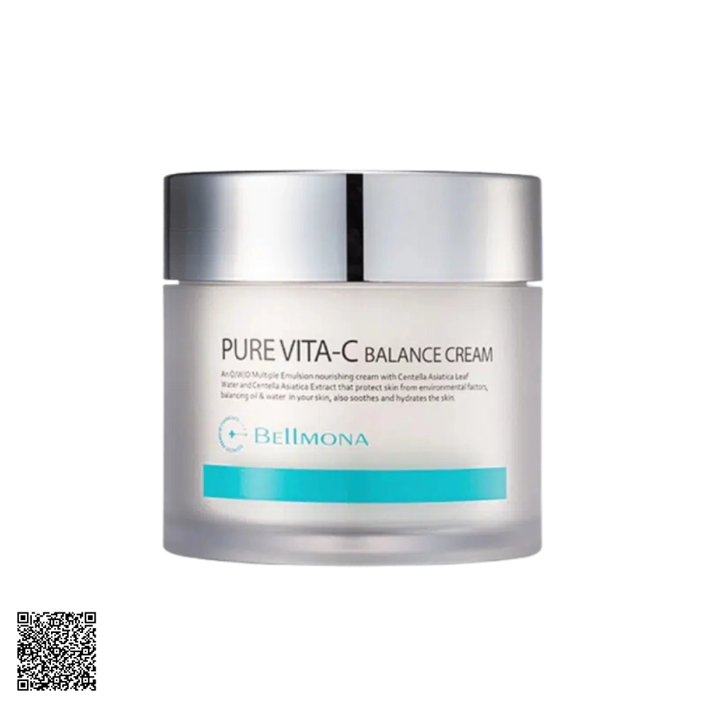 Kem Dưỡng Phục Hồi Và Tái Tạo Cho Da Tổn Thương Bellmona Pure Vita-C Balance Serum 100ml