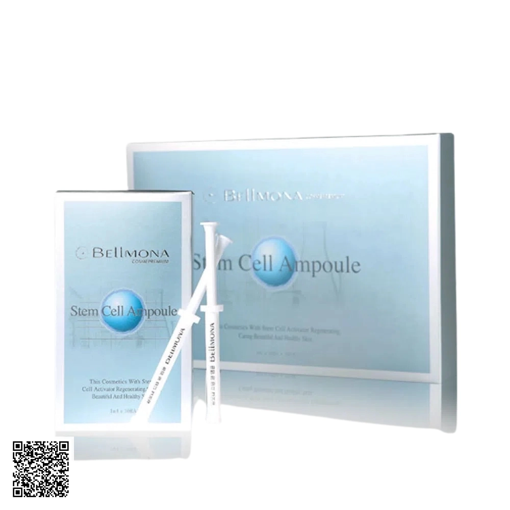 Tinh Chất Tinh Chất Tế Bào Cô Đặc Bellmona Stem Cell Ampoule (1ml x 30 Ống)