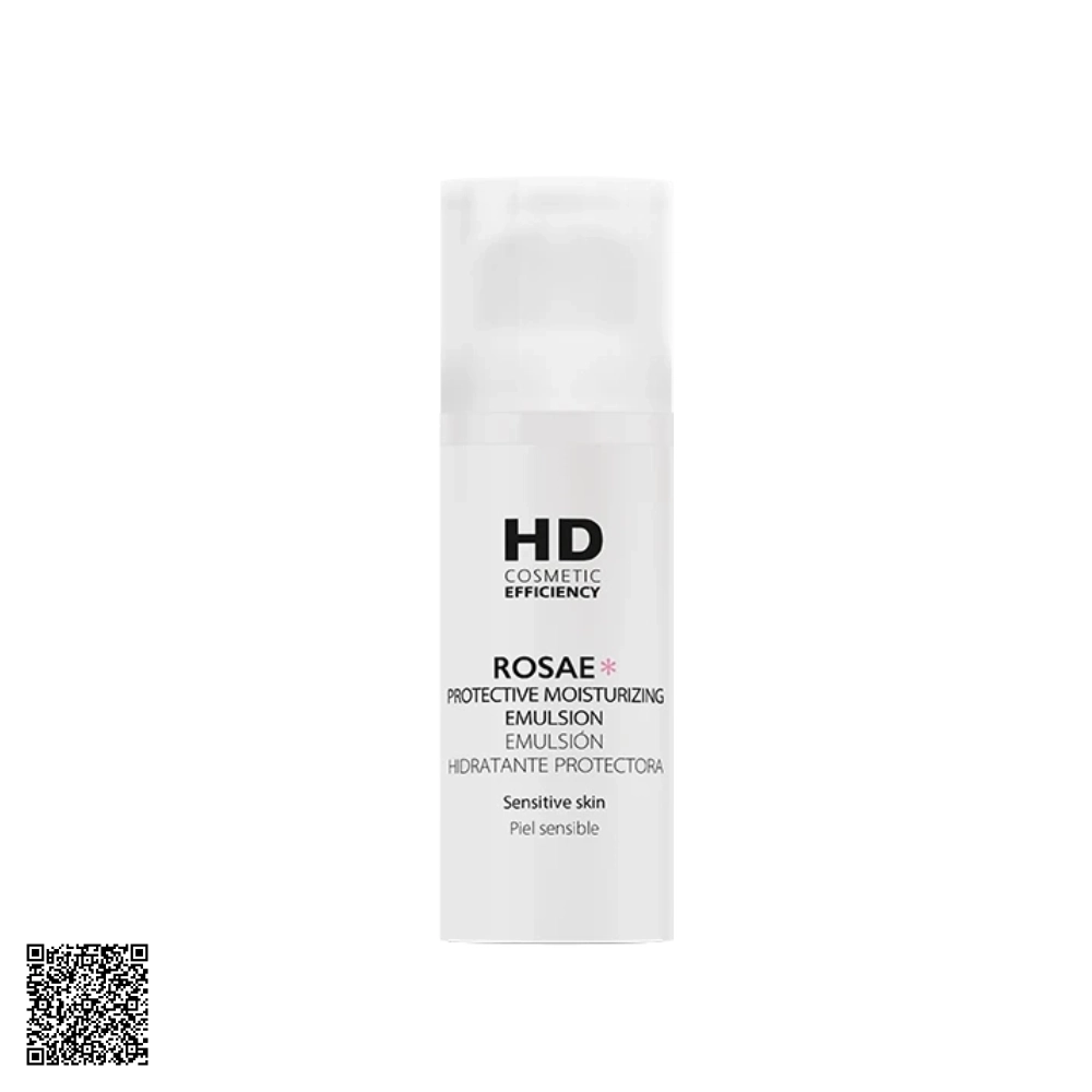 Sữa Dưỡng Ẩm Cho Da Dễ Mẫn Đỏ HD Cosmetic Efficiency Rosae Protective Moisturizing Emulsion 50ml