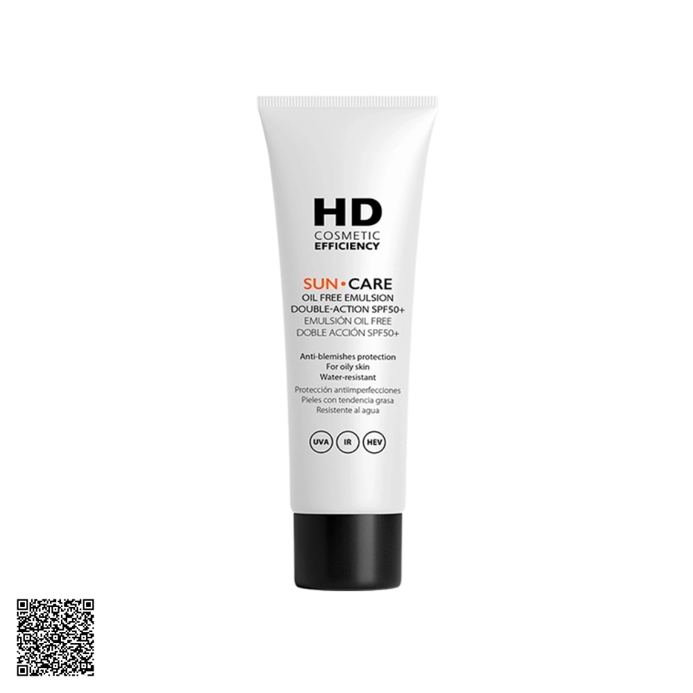 Kem Chống Nắng Cho Da Hỗn Hợp Và Dầu Mụn HD Cosmetic Efficiency Sun·Care Emulsion Oilfree Doble Action Spf50+ 50ml