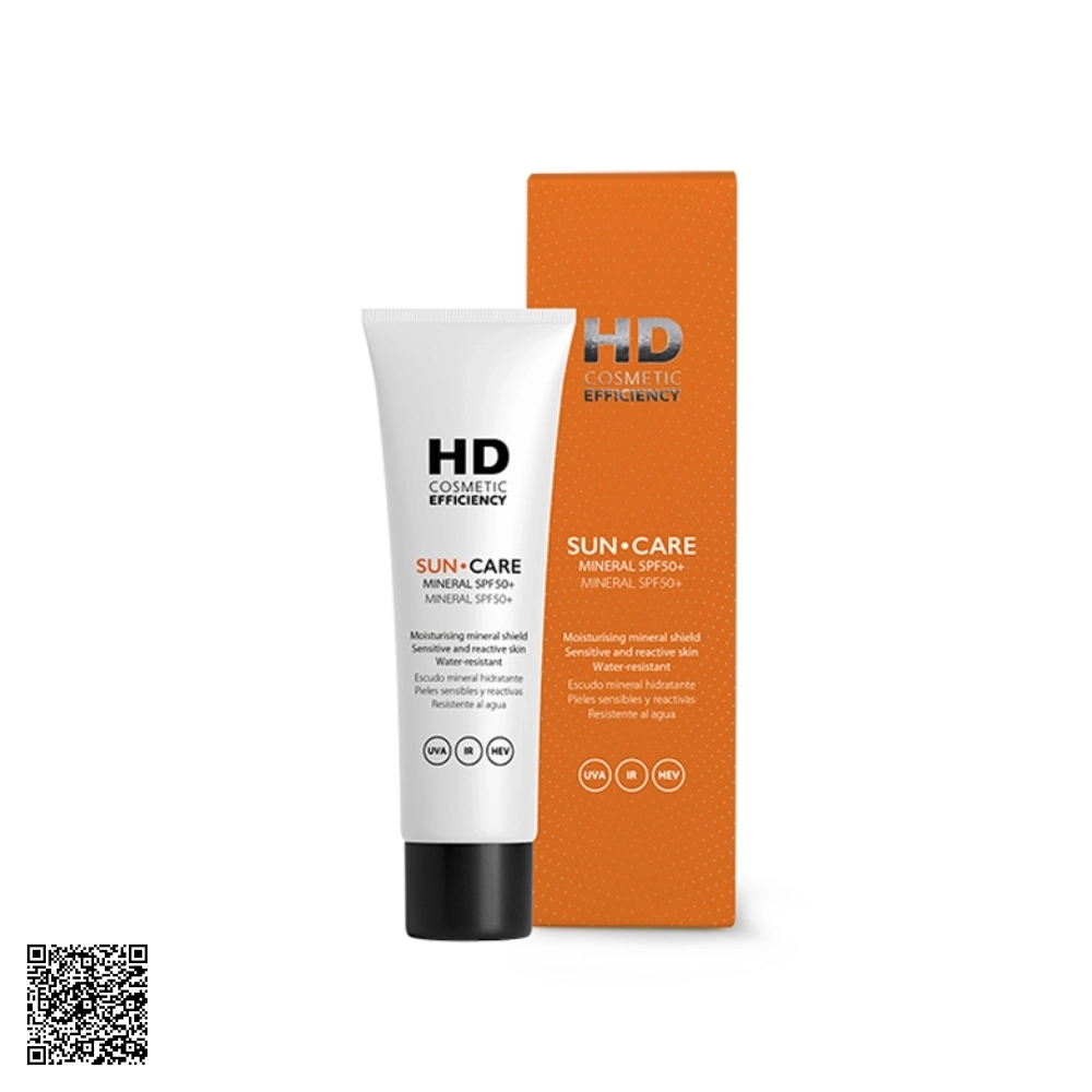 Kem Chống Nắng Cho Da Nhạy Cảm HD Cosmetic Efficiency Sun·Care Minera Spf50+ 50ml