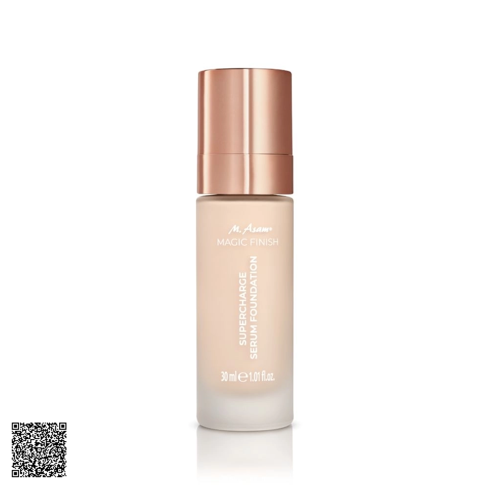 Kem Nền Che Phủ Hoàn Hảo Và Làm Săn Chắc Da Tone Sáng M. Asam Magic Finish Supercharge Serum Foundation 120 Soft Ivory 30ml