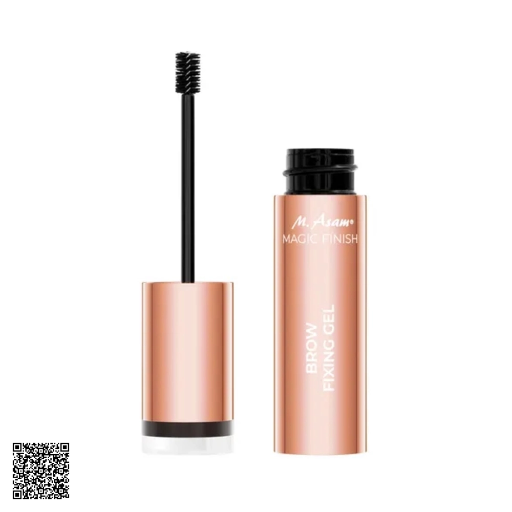 Gel Định Hình Lông Mày Màu Đen M. Asam Magic Finish Brow Fixing Gel Dark 4ml