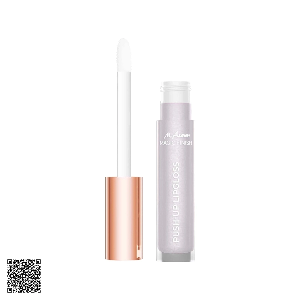 Son Bóng Ánh Nhũ Không Màu Tạo Hiệu Ứng Căng Mọng Môi M. Asam Magic Finish Push-up Lipgloss Cool Diamond 4ml