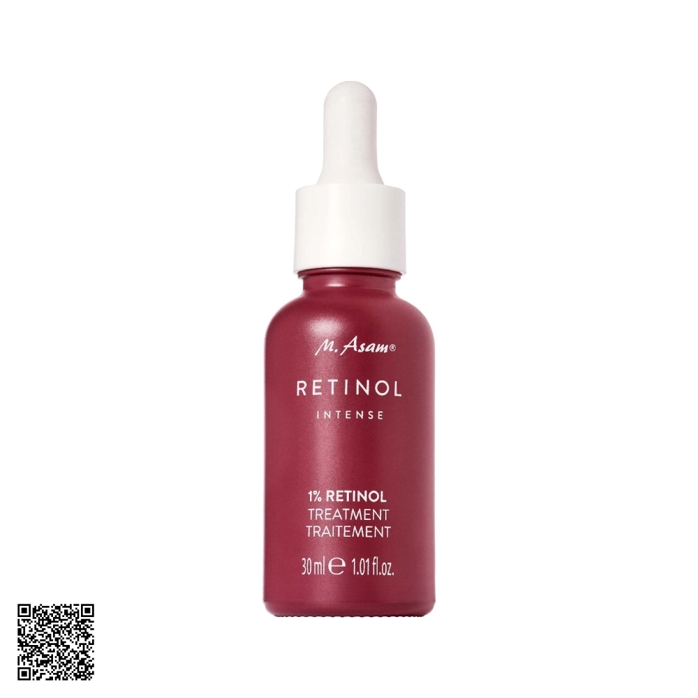 Tinh Chất Retinol 1% M. Asam Retinol Intense 1% Retinol Treatment 30ml