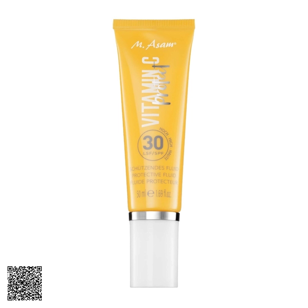Sữa Dưỡng Làm Sáng Da Vitamin C Tích Hợp Chống Nắng SPF 30 M. Asam Vitamin C Protect Protective Fluid SPF30 50ml